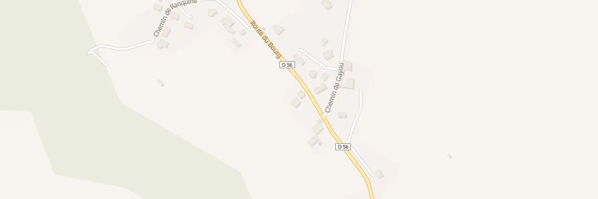 Plan du 571 Rte du Bourg à Bonnut