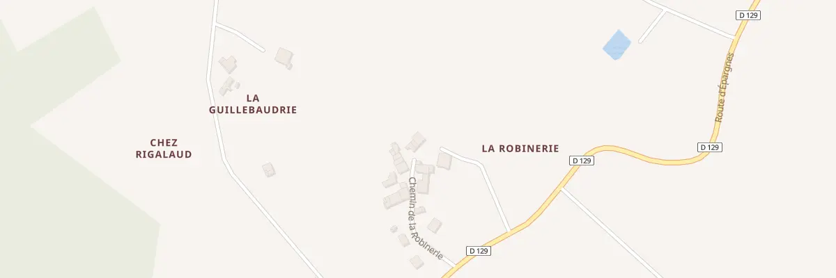 Plan du 19 Che de la Robinerie à Saint-André-de-Lidon