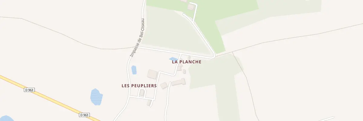Plan du 110 Imp de l’Écottais à Bécon-les-Granits
