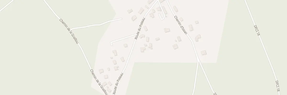 Plan du 28 Rte du Poteau à Avensan