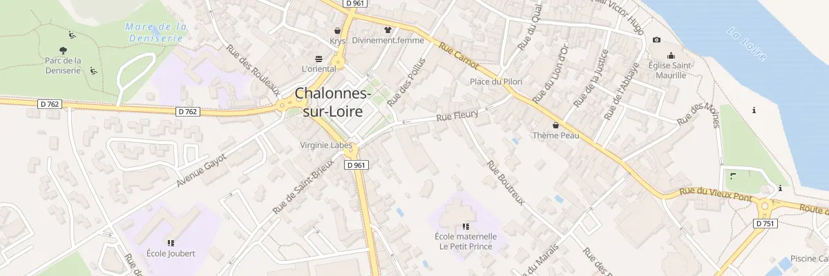 Plan du 11 Rue Fleury à Chalonnes-sur-Loire