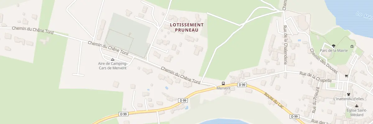 Plan du 6 Che du Chêne Tord à Mervent