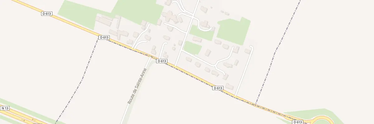 Plan du 2 Rue de la Chapelle Sainte-Anne à Tour-en-Bessin