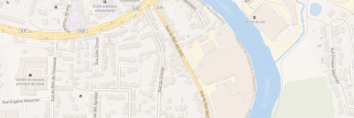 Plan du 32 Rue du Bas des Bois à Laval