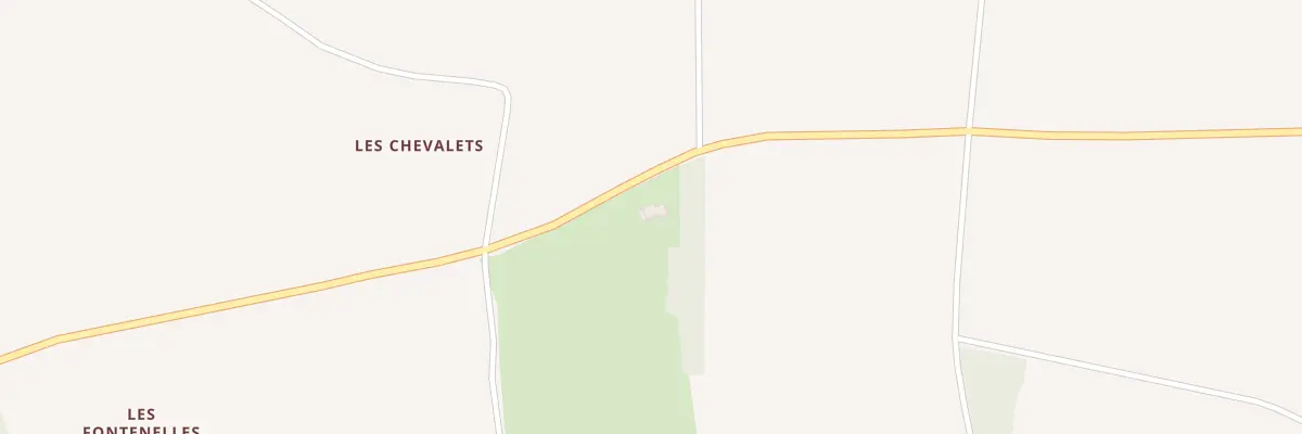 Plan du 1 Le Pas Fagnou à Champdolent