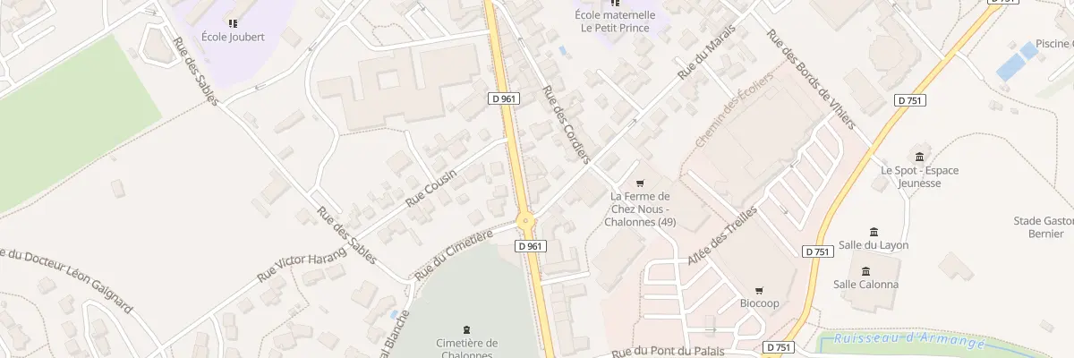 Plan du 18 Av Jean Robin à Chalonnes-sur-Loire