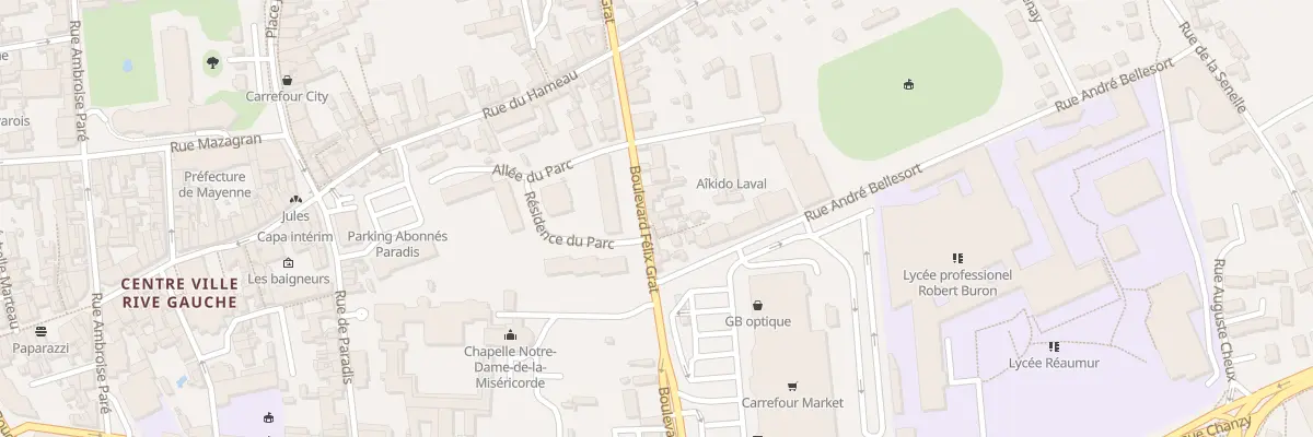 Plan du 51 Bd Félix Grat à Laval
