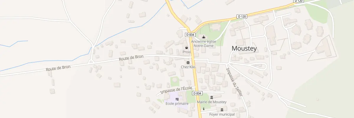 Plan du 29 Rte de Bron à Moustey