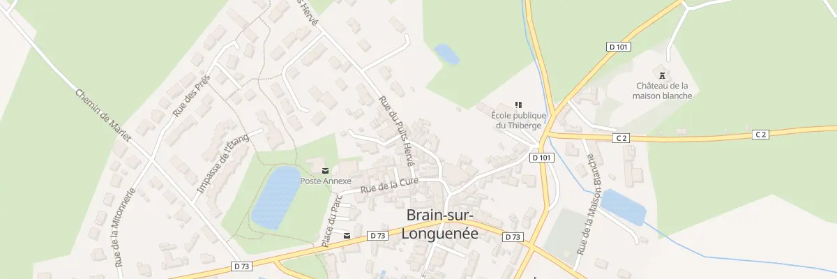 Plan du 8 Rue des Jardins à Erdre-en-Anjou