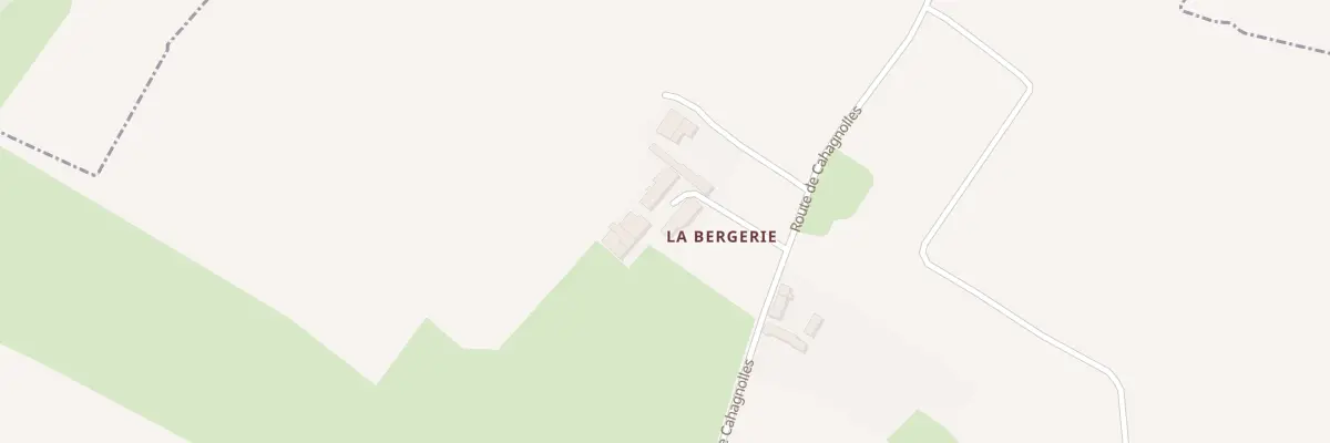 Plan du 2357 Rte de Cahagnolles - Livry à Caumont-sur-Aure