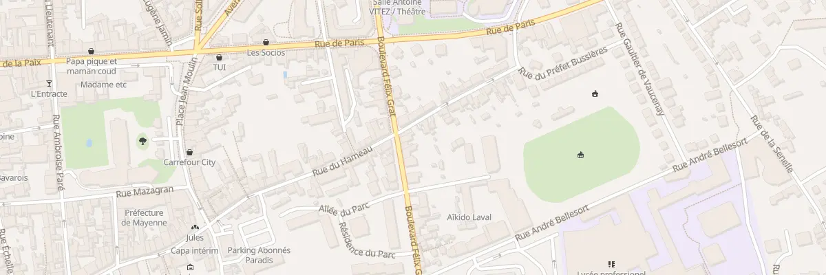 Plan du 29 Bd Félix Grat à Laval