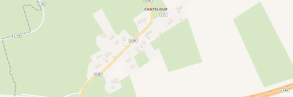 Plan du 1275 Rte de Saint-Pierre-du-Fresne à Cahagnes