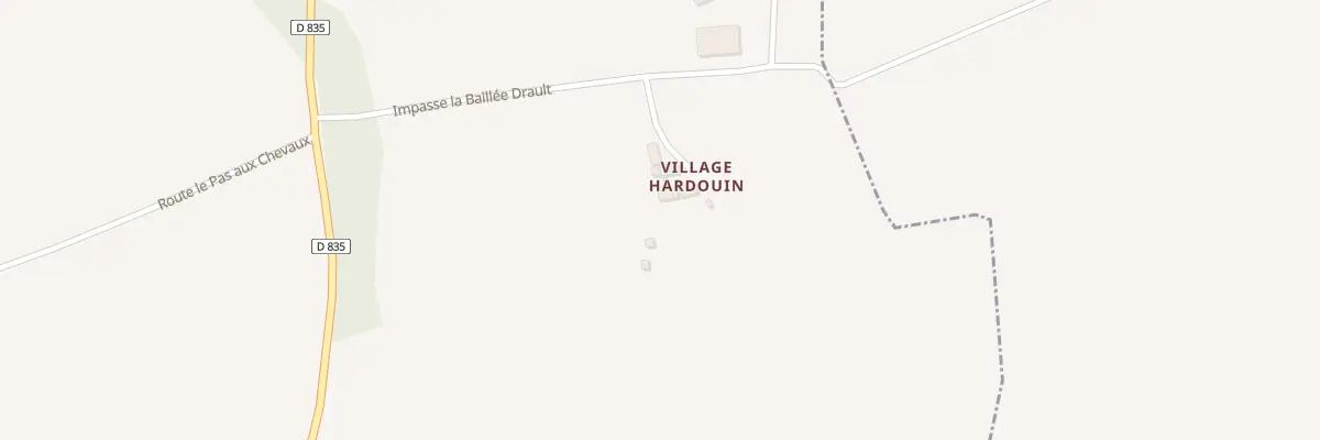 Plan du 162 Le Hardouin à Passais Villages