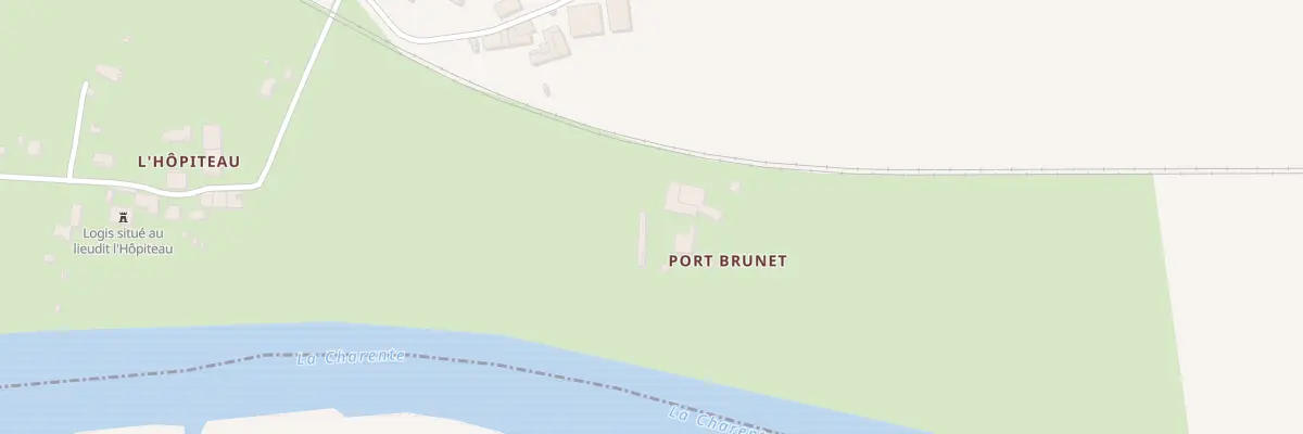 Plan du 2 Le Port Brunet à Bords