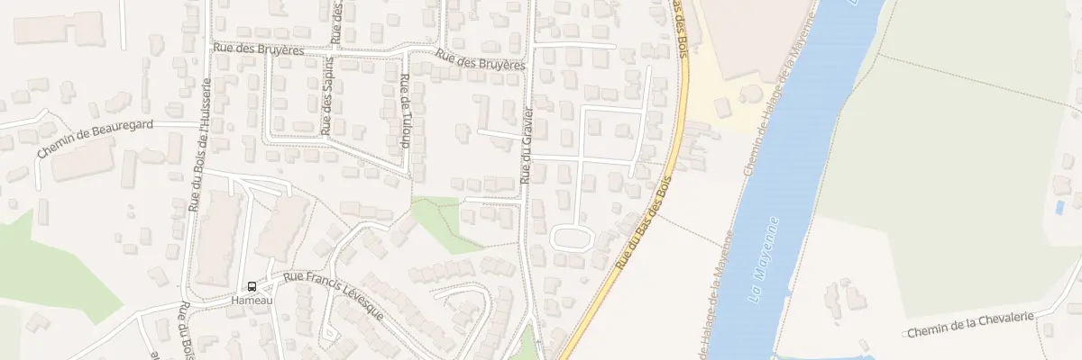 Plan du 85 Rue du Gravier à Laval