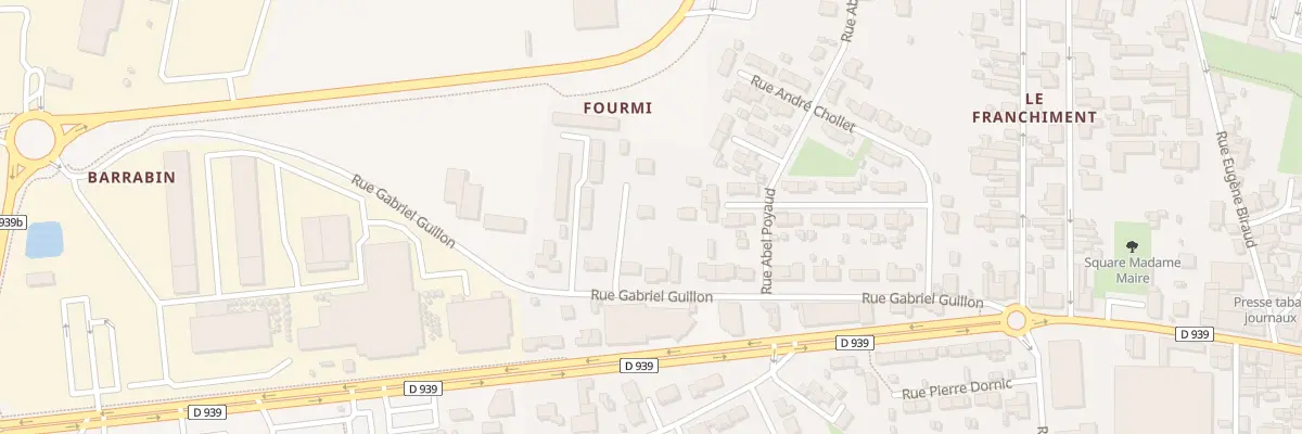 Plan du 37 Rue Gabriel Guillon à Surgères