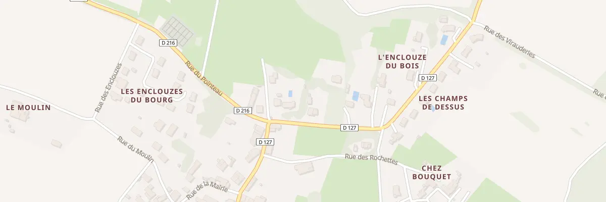 Plan du 3 Rue des Petits Marais à Luchat