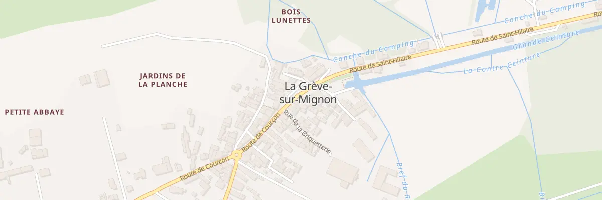 Plan du 3 Rte de Courcon à La Grève-sur-Mignon