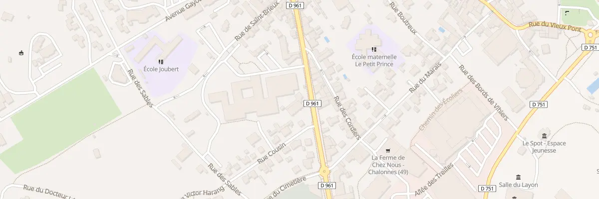 Plan du 11B Av Jean Robin à Chalonnes-sur-Loire
