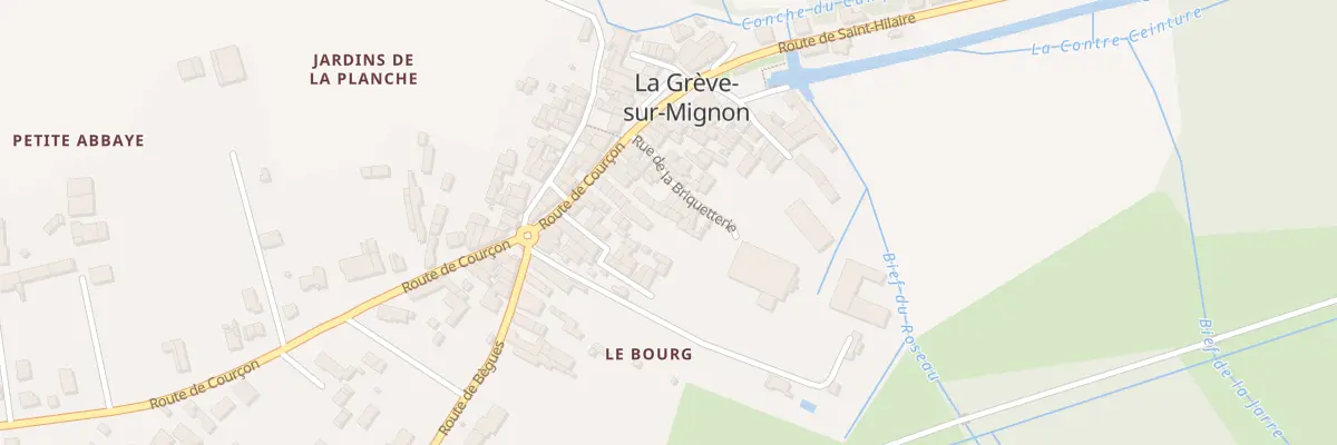 Plan du 6 Rue de la Briqueterie à La Grève-sur-Mignon