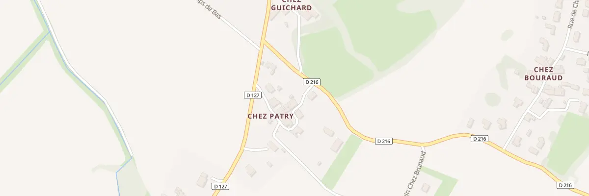 Plan du 13 Rue de Chez Patry à Luchat