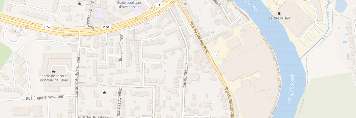 Plan du 26 Rue du Gravier à Laval