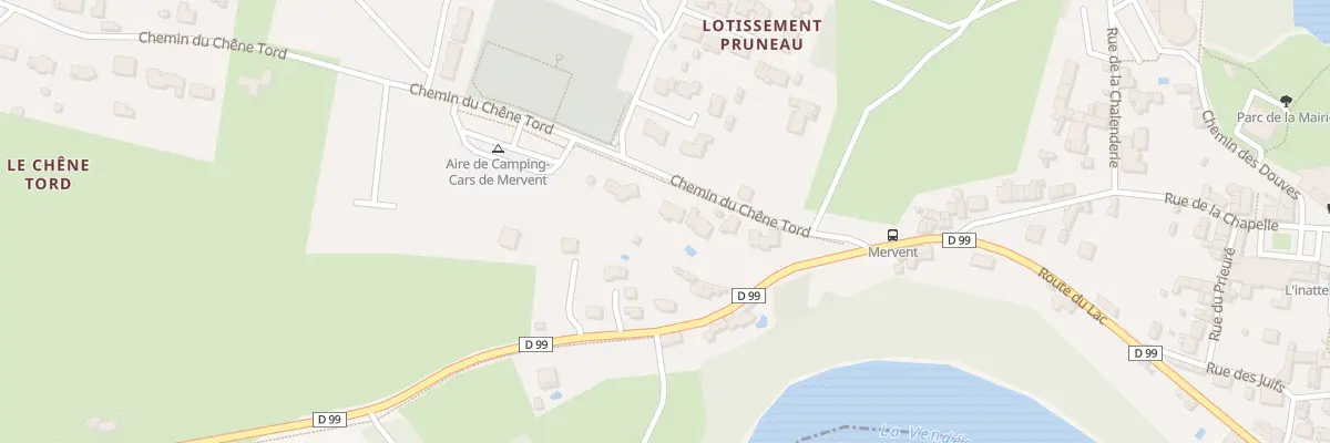 Plan du 7 Che du Chêne Tord à Mervent