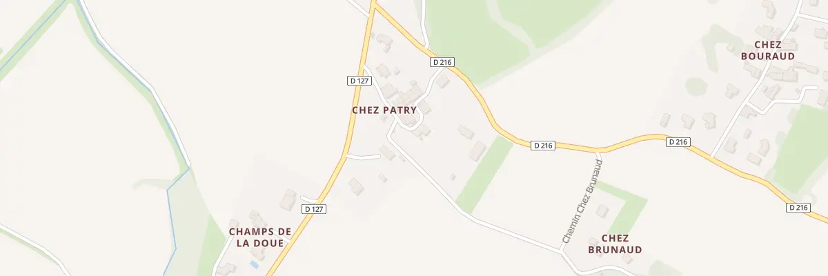 Plan du 10 Rue de Chez Patry à Luchat