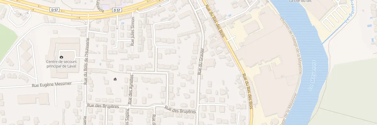 Plan du 36 Rue du Gravier à Laval