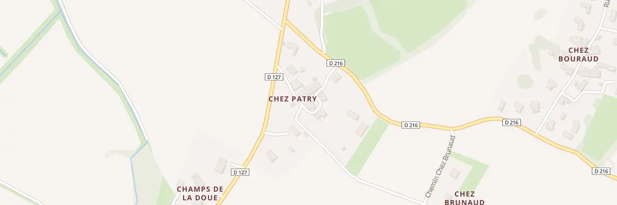 Plan du 7 Rue de Chez Patry à Luchat
