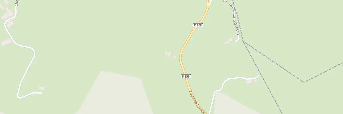 Plan du 3825 Rte de Larraja à Barcus
