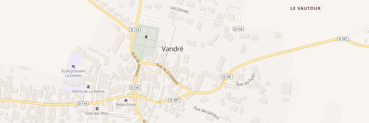 Plan du 9B Rue de la Vilette à La Devise