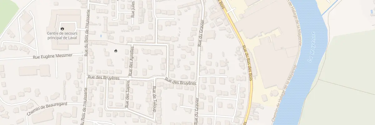 Plan du 54 Rue du Gravier à Laval