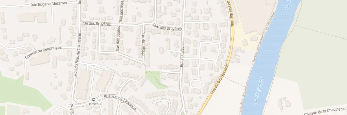 Plan du 76 Rue du Gravier à Laval