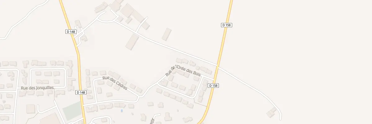 Plan du 9 Rue de l’orée des bois à Toutlemonde