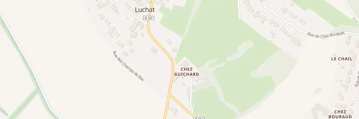 Plan du 2A Imp chez Guichard à Luchat