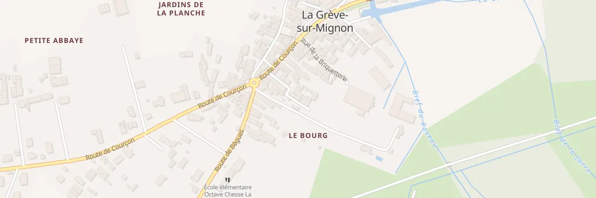 Plan du 5112 Le Bourg à La Grève-sur-Mignon