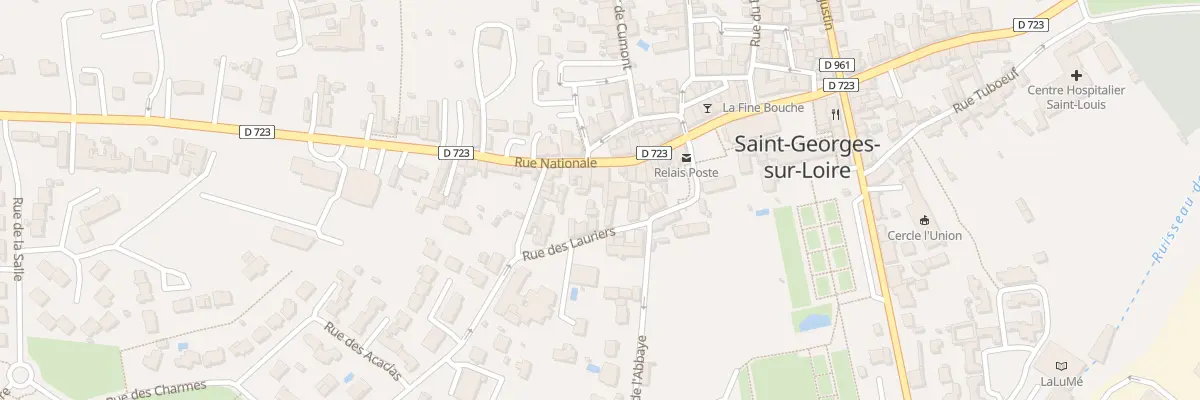 Plan du 45 Rue Nationale à Saint-Georges-sur-Loire