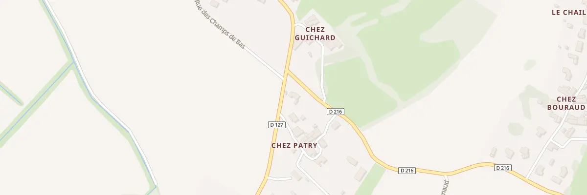 Plan du 1 Rue de Chez Patry à Luchat