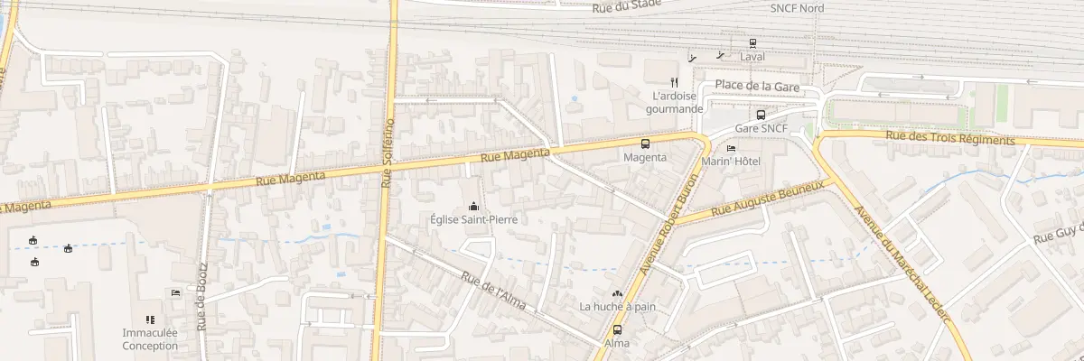 Plan du 50 Rue Magenta à Laval