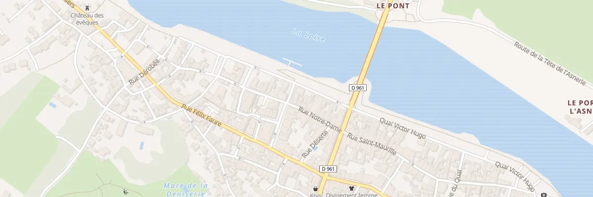 Plan du 20 Rue Notre-Dame à Chalonnes-sur-Loire
