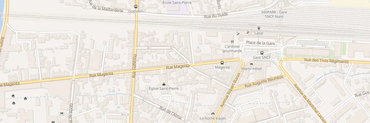 Plan du 22 Rue Albert Després à Laval