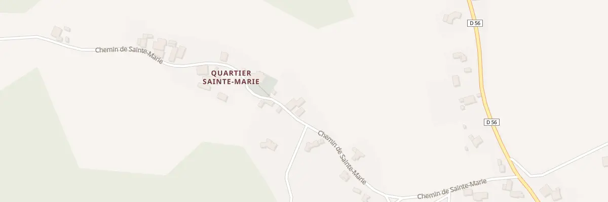 Plan du 430 Che de Sainte Marie à Bonnut