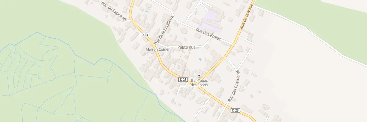 Plan du 5 Ven du Grand’logis à Saint-Pierre-le-Vieux
