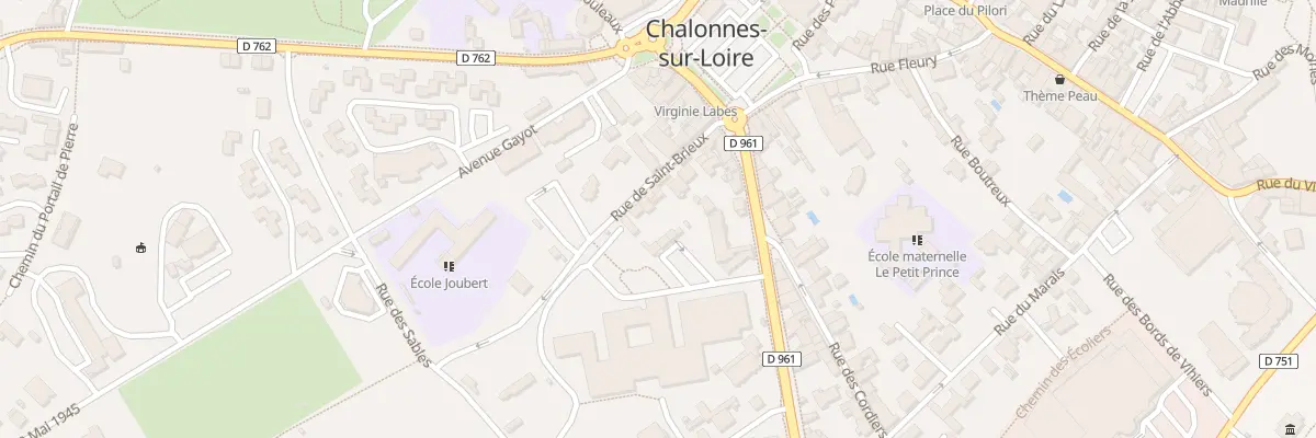 Plan du 9 Rue de Saint-Brieux à Chalonnes-sur-Loire