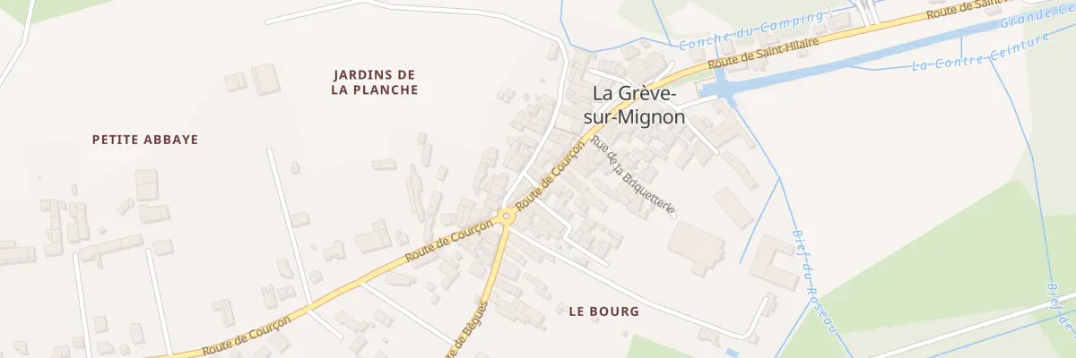 Plan du 10 Rte de Courcon à La Grève-sur-Mignon