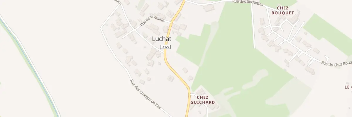 Plan du 16 Rue du Bourg à Luchat