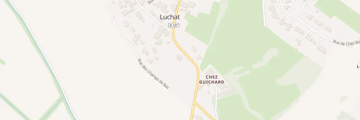Plan du 25 Rue du Bourg à Luchat