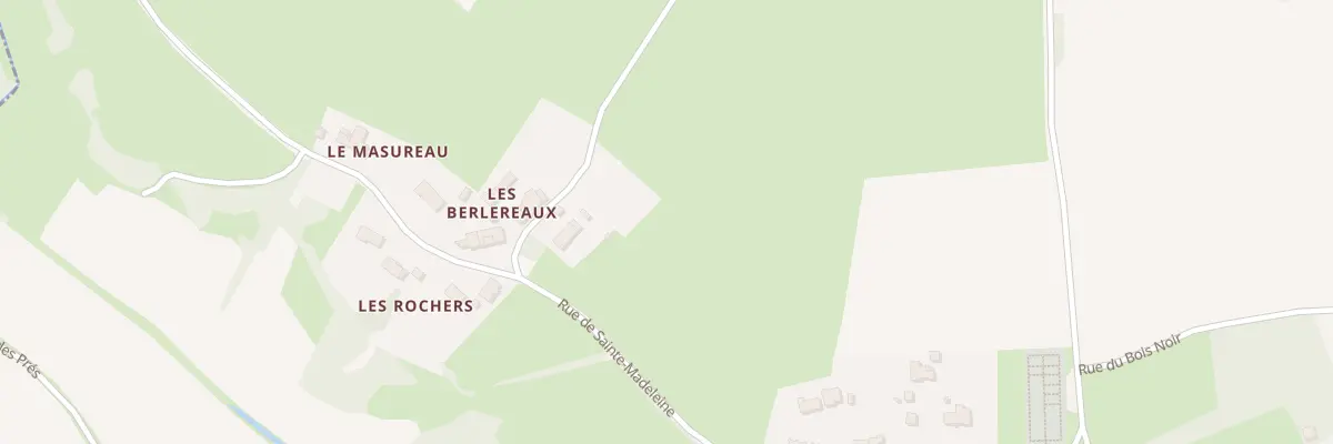 Plan du 6 Rue de Berlereau à La Clisse