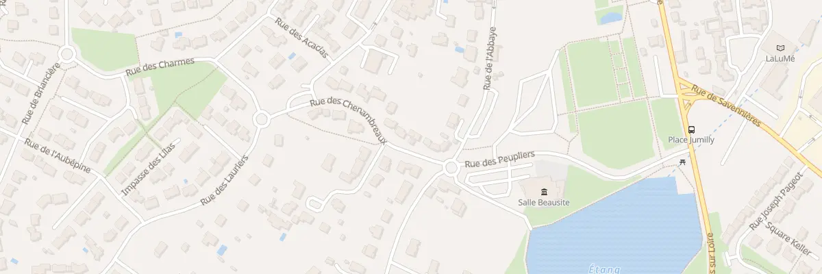 Plan du 8 Rue des Chenambeaux à Saint-Georges-sur-Loire